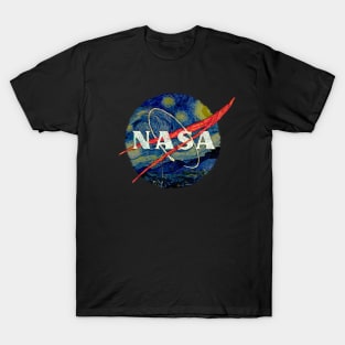 Nasa Starry Night T-Shirt